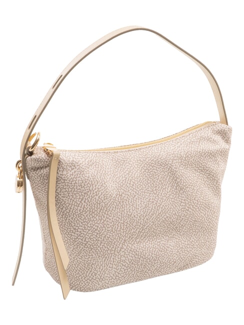 PRIVE Sac bandouli&egrave;re Hobo sable - Sacs pour Femme