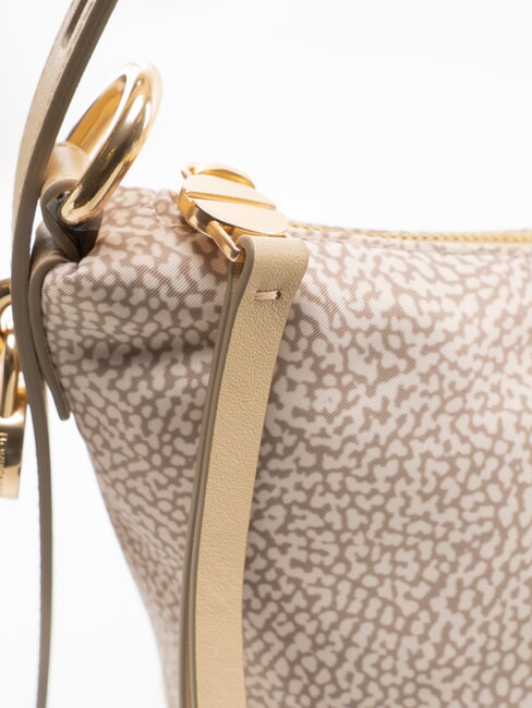 PRIVE Sac bandouli&egrave;re Hobo sable - Sacs pour Femme