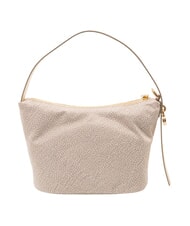 BORBONESE PRIVE Sac bandouli&egrave;re Hobo sable - Sacs pour Femme - 4