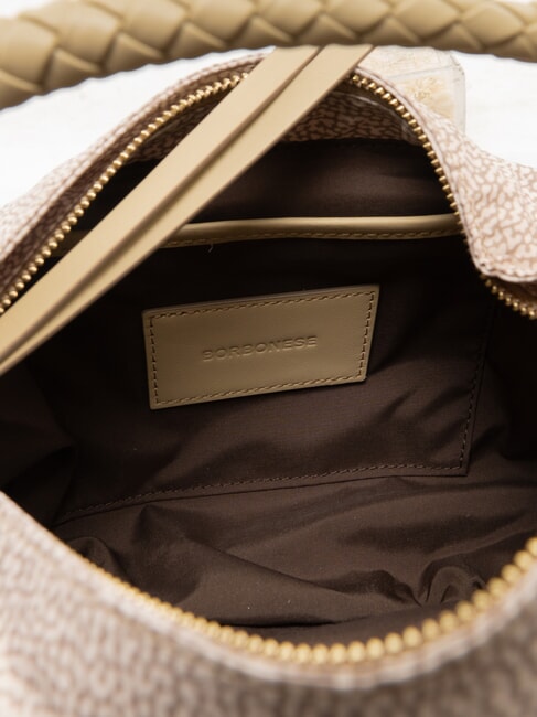 PLIE Sac bandouli&egrave;re Hobo sable - Sacs pour Femme