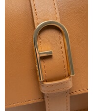 FURLA FLOW Mini sac &agrave; main tabac - Sacs pour Femme - 3