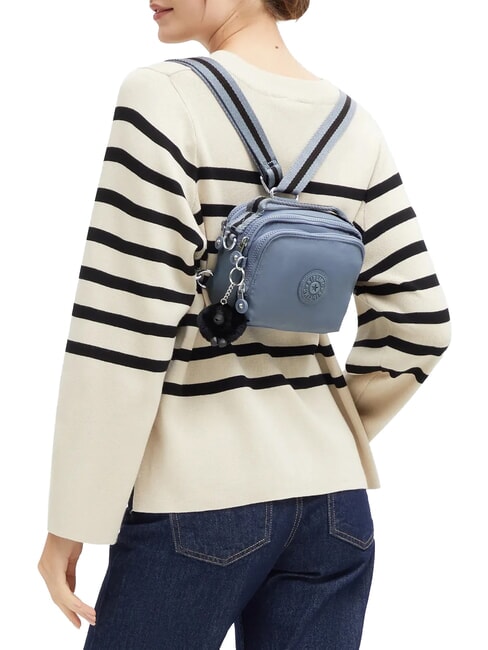 CAHIR Sac &agrave; dos / Mini sac bandouli&egrave;re pierre bleue - Sacs pour Femme