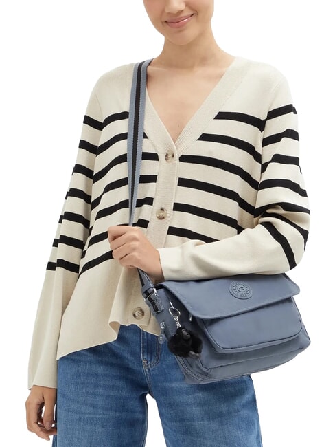 DALMA sac bandouli&egrave;re pierre bleue - Sacs pour Femme