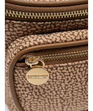 BORBONESE CLASSICA Mini pochette mer Beiger - Sacs pour Femme - 3