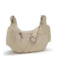 KIPLING RIKKA MINI sac bandouli&egrave;re signature beige en relief - Sacs pour Femme - 3