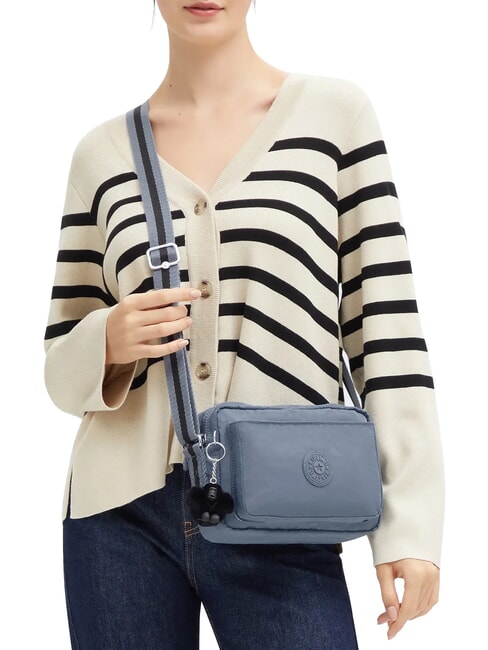 ABANU M sac d'&eacute;paule pierre bleue - Sacs pour Femme