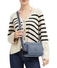 KIPLING ABANU M sac d'&eacute;paule pierre bleue - Sacs pour Femme - 2