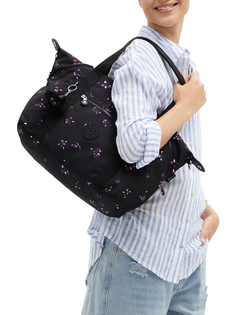 ART Sac &agrave; bandouli&egrave;re moyen avec bandouli&egrave;re fleur de nuit - Sacs pour Femme