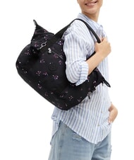 KIPLING ART Sac &agrave; bandouli&egrave;re moyen avec bandouli&egrave;re fleur de nuit - Sacs pour Femme - 5