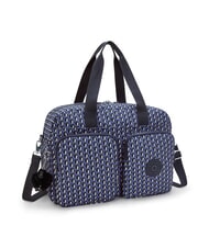 KIPLING DEFEA XL Sac &agrave; main avec bandouli&egrave;re 3D K bleu - Sacs pour Femme - 2