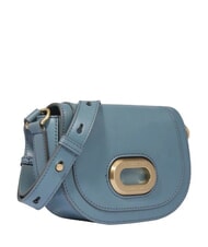 THE BRIDGE ILARIA Mini sac &agrave; bandouli&egrave;re en cuir c&eacute;rul&eacute;en avec abb dor&eacute; - Sacs pour Femme - 2