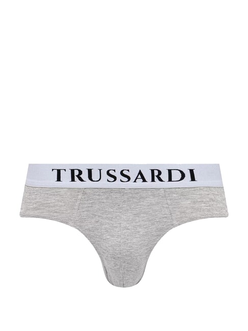 BASIC Lot de 2 slips m&eacute;lange de gris - Slip homme