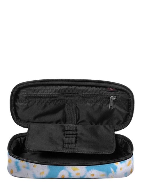 OVAL SINGLE Trousse fleur bleu martinet - &Eacute;tuis et Accessoires