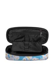 EASTPAK OVAL SINGLE Trousse fleur bleu martinet - &Eacute;tuis et Accessoires - 2