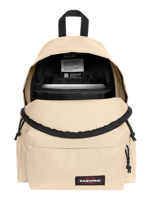 PADDED DAY PAK'R Sac &agrave; dos pour ordinateur portable 14" tissu beige - Sacs &agrave; dos pour l'&Eacute;cole & les Loisirs