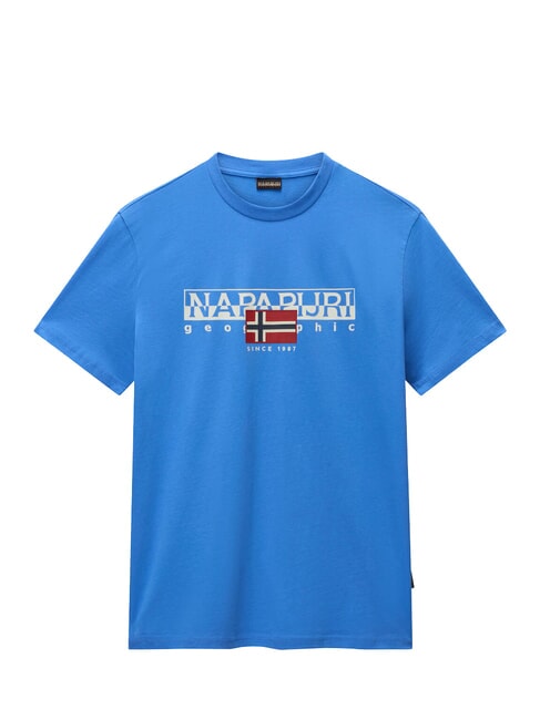S-AYLMER T-shirt en coton outremer - T-shirt