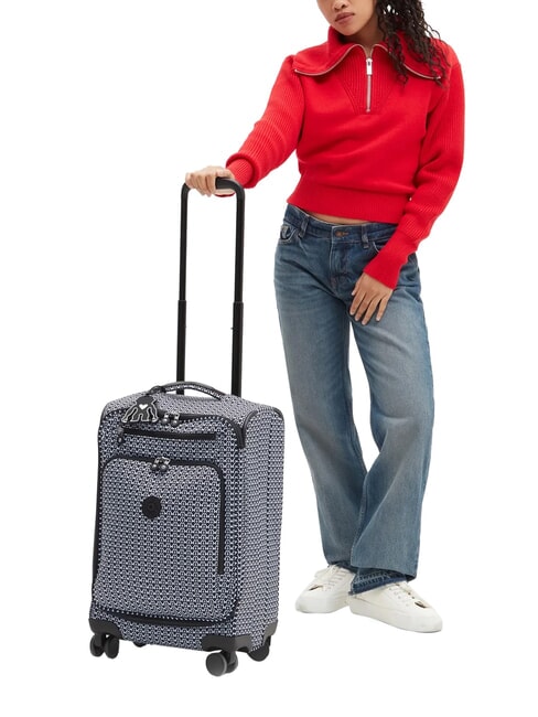 NEW YOURI SPIN S Chariot de petite taille impression de signature - Valises cabine