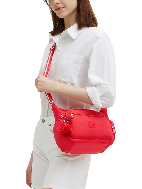 GABBIE S sac d'&eacute;paule &eacute;chapper rouge - Sacs pour Femme