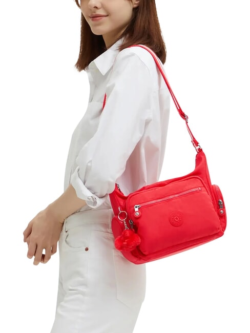GABBIE S sac d'&eacute;paule &eacute;chapper rouge - Sacs pour Femme