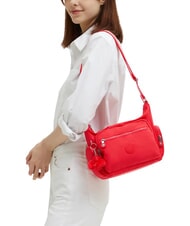 KIPLING GABBIE S sac d'&eacute;paule &eacute;chapper rouge - Sacs pour Femme - 7