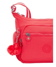 KIPLING GABBIE S sac d'&eacute;paule &eacute;chapper rouge - Sacs pour Femme - 6