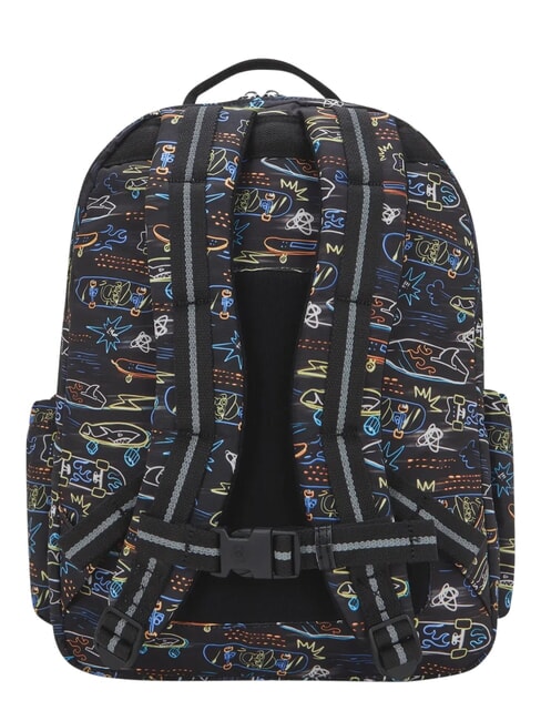 SEOUL COLLEGE BTS Sac &agrave; dos pour ordinateur portable 15 pouces patins fluo - Sacs &agrave; dos pour l'&Eacute;cole & les Loisirs