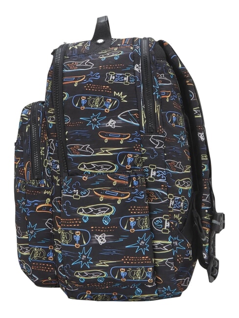 SEOUL COLLEGE BTS Sac &agrave; dos pour ordinateur portable 15 pouces patins fluo - Sacs &agrave; dos pour l'&Eacute;cole & les Loisirs