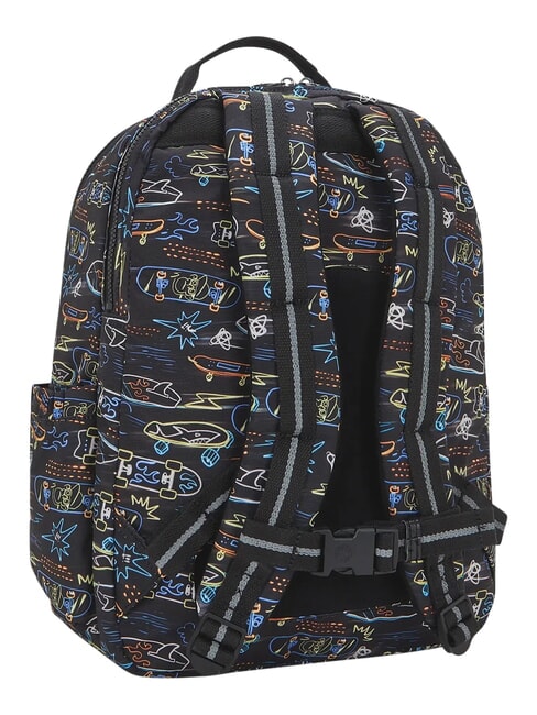 SEOUL COLLEGE BTS Sac &agrave; dos pour ordinateur portable 15 pouces patins fluo - Sacs &agrave; dos pour l'&Eacute;cole & les Loisirs