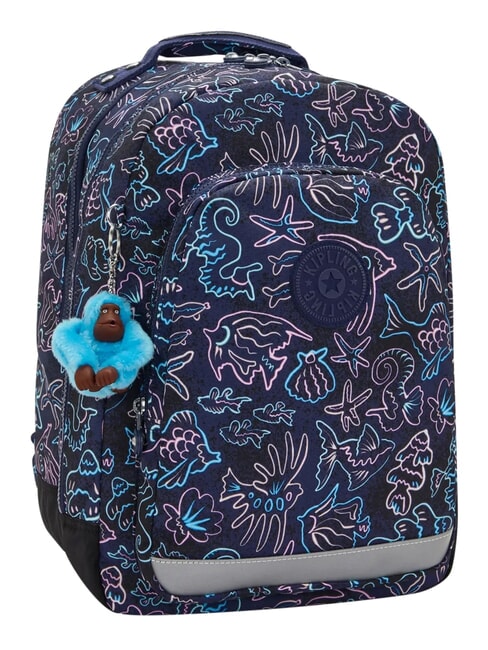 CLASS ROOM Sac &agrave; dos pour ordinateur portable 15" poisson disco - Sacs &agrave; dos pour l'&Eacute;cole & les Loisirs