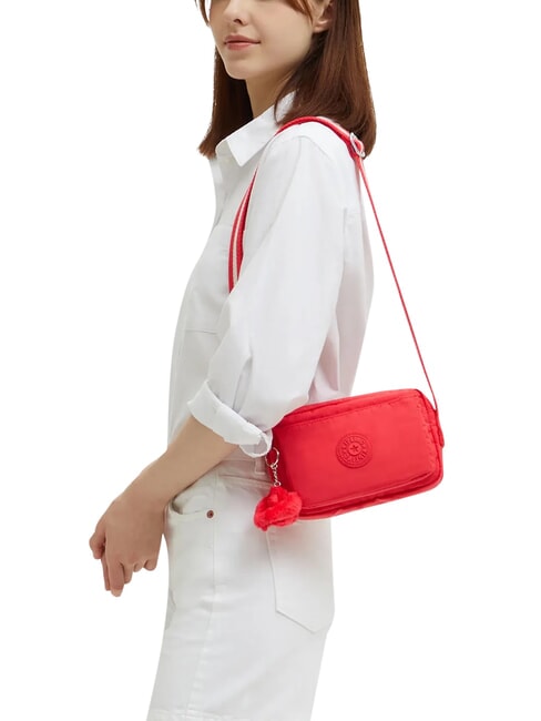 ABANU S Mini sac port&eacute; &eacute;paule &eacute;chapper rouge - Sacs pour Femme