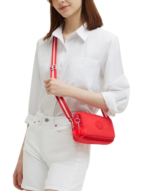 ABANU S Mini sac port&eacute; &eacute;paule &eacute;chapper rouge - Sacs pour Femme