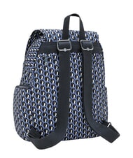 KIPLING CITY ZIP S Sac &agrave; dos multipoches 3D K bleu - Sacs pour Femme - 2