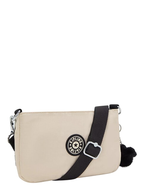 NEW MILOS sac bandouli&egrave;re retour &agrave; l'h&eacute;ritage beige - Sacs pour Femme