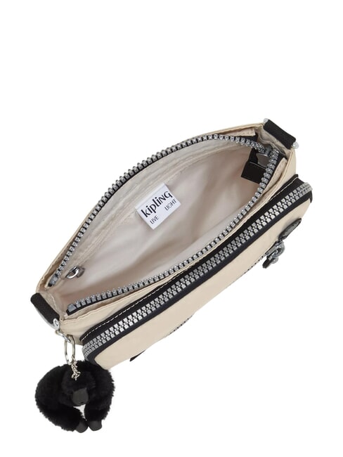 NEW MILOS sac bandouli&egrave;re retour &agrave; l'h&eacute;ritage beige - Sacs pour Femme