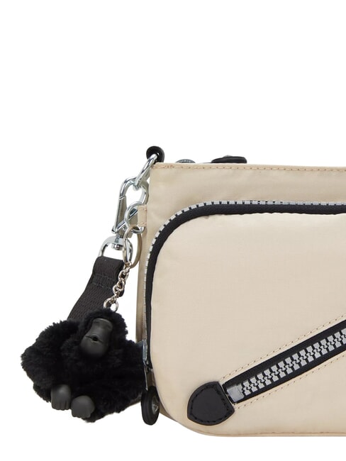 NEW MILOS sac bandouli&egrave;re retour &agrave; l'h&eacute;ritage beige - Sacs pour Femme
