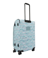 KIPLING NEW YOURI SPIN M Chariot extensible moyen feuilles de palmier - Valises Semi-rigides - 2