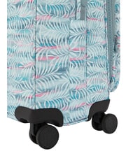 KIPLING NEW YOURI SPIN M Chariot extensible moyen feuilles de palmier - Valises Semi-rigides - 4