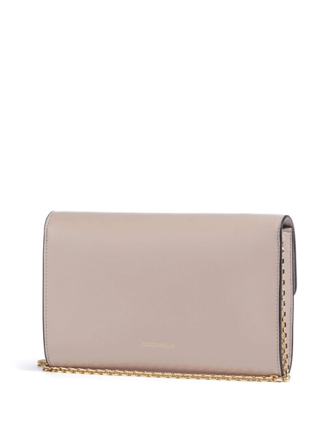 CAMPIONARIO - MAGIE 2NITE Pochette en cuir avec bandouli&egrave;re en cha&icirc;ne rosaces - Sacs pour Femme
