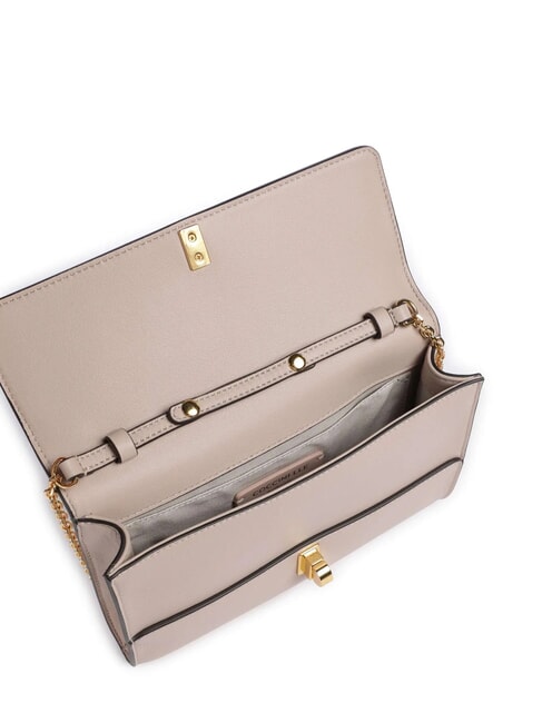 CAMPIONARIO - MAGIE 2NITE Pochette en cuir avec bandouli&egrave;re en cha&icirc;ne rosaces - Sacs pour Femme