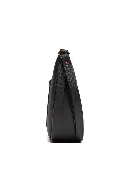 CAMPIONARIO - SNUGGIE  Sac bandouli&egrave;re, en cuir noir/cuir - Sacs pour Femme