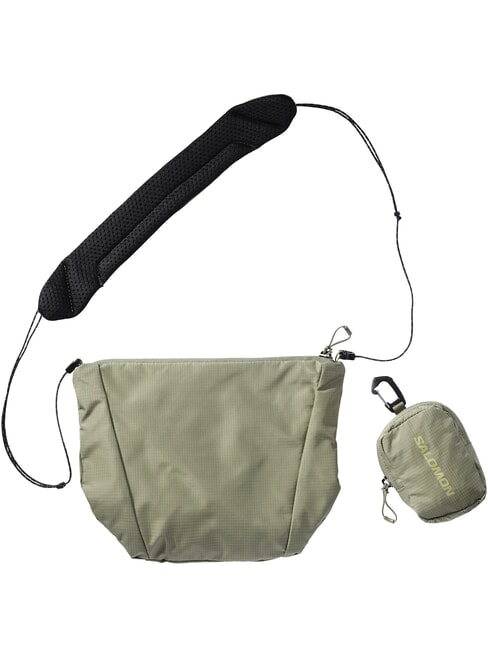 ACS 2 REVISED Sac &agrave; main de coureur vert lichen fonc&eacute;/noir - Sacs pour Femme