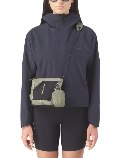 ACS 2 REVISED Sac &agrave; main de coureur vert lichen fonc&eacute;/noir - Sacs pour Femme