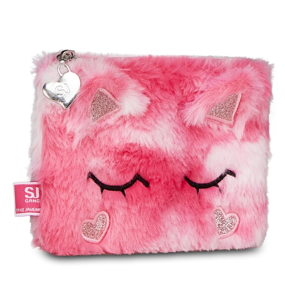 PLUSHY ANIMALS Portefeuille FOR&Ecirc;T RAY&Eacute;E NOIRE - Sacs et accessoires Enfants