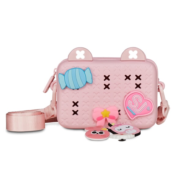 GIRLY PINS sac bandouli&egrave;re LOLLIPOP PINK - Sacs et accessoires Enfants