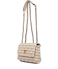 GUESS GIULLY 2 Mini sac double portabilit&eacute; taupe / Multi - Sacs pour Femme - 3