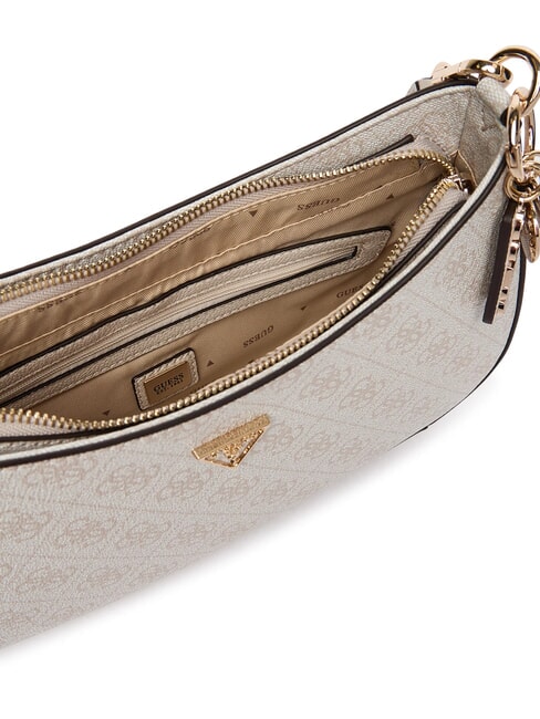 NOELLE 2  Sac &agrave; bandouli&egrave;re logo en os - Sacs pour Femme