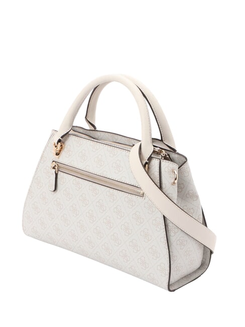 NOELLE 2 Sac &agrave; main avec bandouli&egrave;re logo en os - Sacs pour Femme