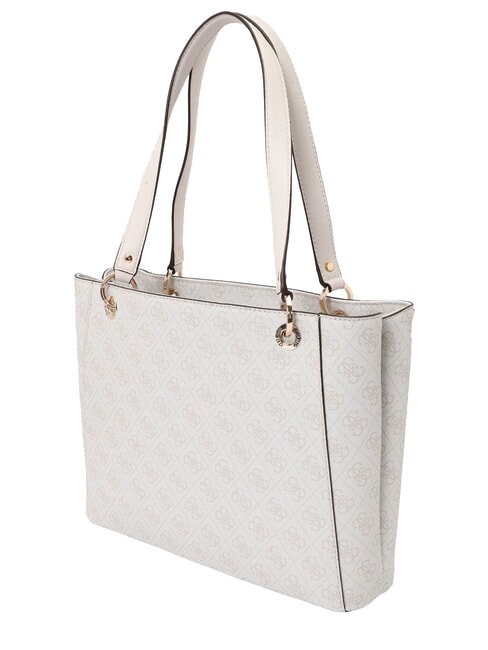 NOELLE 2  Sac fourre-tout &agrave; bandouli&egrave;re logo en os - Sacs pour Femme