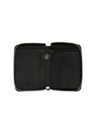 LOVE MOSCHINO SIGNATURE LOVE Portefeuille zipp&eacute; moyen Noir - Portefeuilles Femme - 2