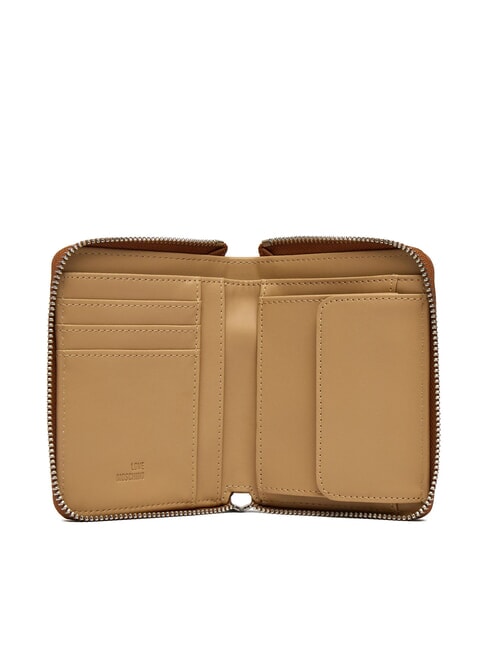 SIGNATURE LOVE Portefeuille zipp&eacute; moyen CUIR - Portefeuilles Femme